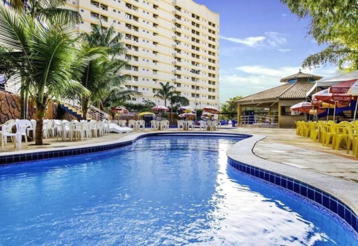 Caldas Novas, Golden Dolphin Grand Hotel, Quarto Sala Cozinha Aconchegante, Ap 361 外观 照片