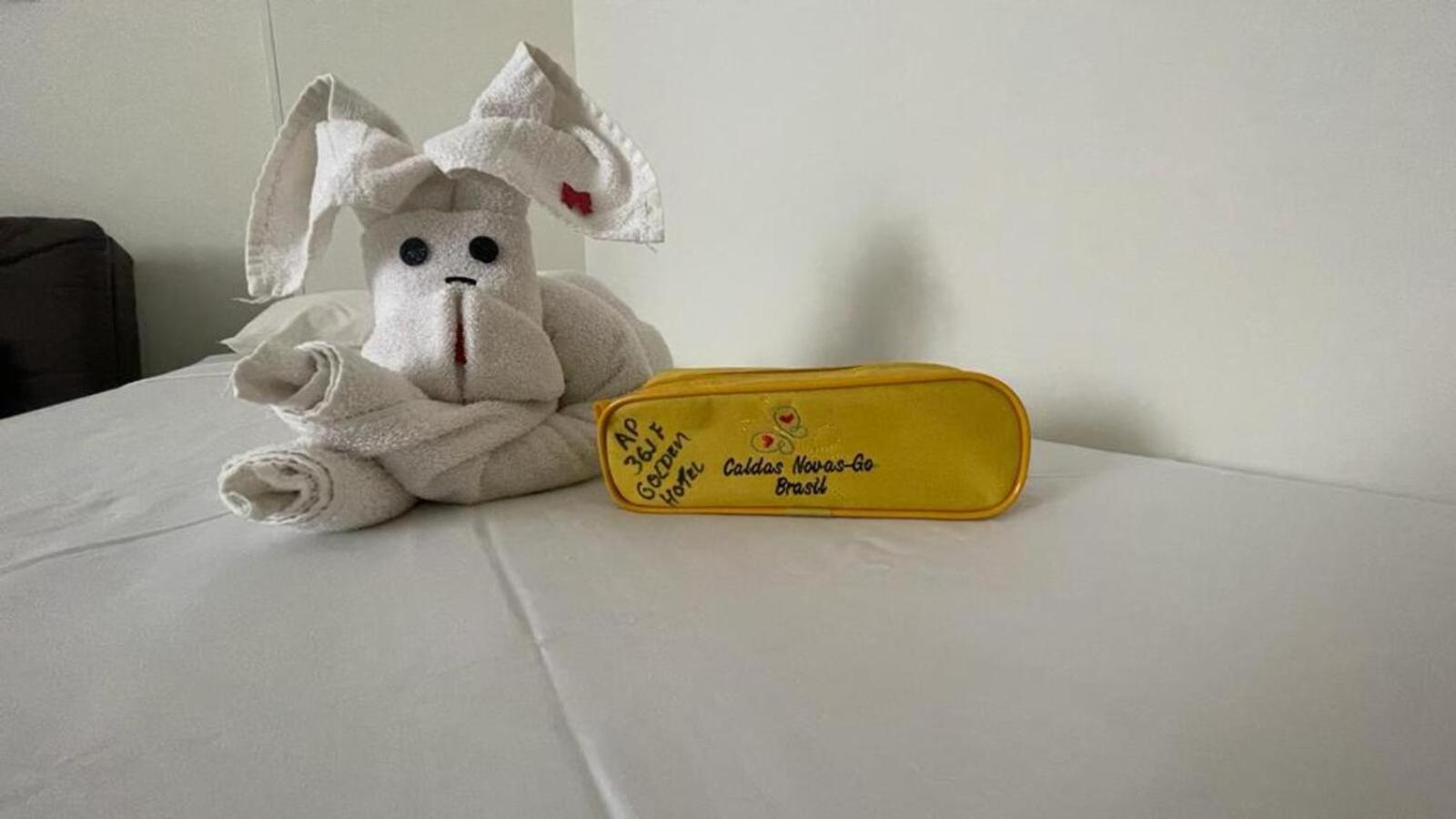 Caldas Novas, Golden Dolphin Grand Hotel, Quarto Sala Cozinha Aconchegante, Ap 361 外观 照片